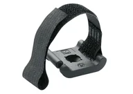 Maskownice do kabli - Vivolink PROFIX organizator na kable Ściana Klips do kabla Czarny - miniaturka - grafika 1