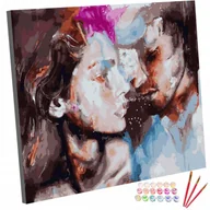 Malowanie po numerach - Zestaw do malowania po numerach, 40x50 cm, Portret Zakochanych - miniaturka - grafika 1