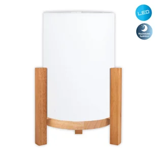 Näve Lampa stołowa LED Madita, wysokość 32 cm, naturalny/biały - Lampy stojące - miniaturka - grafika 2