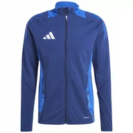Bluzy męskie - Bluza męska adidas Tiro 24 Competition niebieska IP1874 M - miniaturka - grafika 1