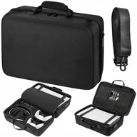 Akcesoria do Playstation - Etui kuferek walizka torba pojemnik do konsoli PlayStation 5 PS5 | czarny - miniaturka - grafika 1