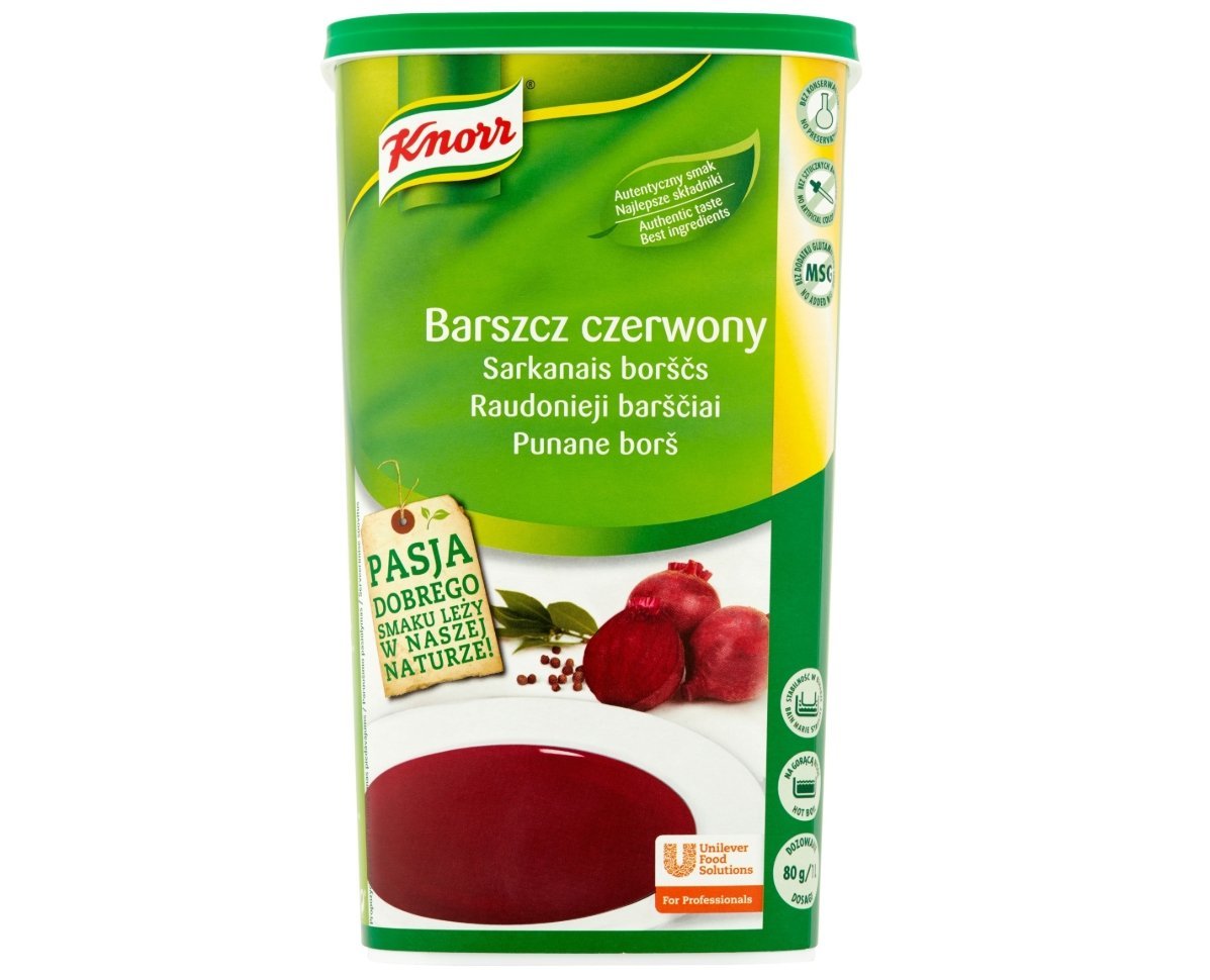 Barszcz czerwony 1,4 kg - Knorr