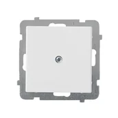 Gniazdka elektryczne - Ospel Sonata biały zaślepka Z-1R/m/00 Z-1R/m/00 - miniaturka - grafika 1