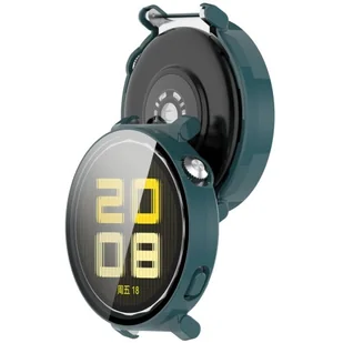 Bizon Etui ze szkłem do zegarka Case+Glass Watch do Huawei Watch GT 5 Pro 42 mm zielone - Akcesoria do smartwatchy - miniaturka - grafika 1