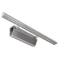Lampy ścienne - Ideus Kinkiet LAMPA ścienna RITON 03072 OPRAWA metalowa LED 4W galeryjka nad lustro satyna - miniaturka - grafika 1
