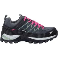 Buty trekkingowe damskie - CMP Damskie buty trekkingowe Rigel Low Wmn Wp Walking, antracytowe mineralne zielone, rozmiar 38 EU, Antracyt Mineralny Zielony, 39.5 EU - miniaturka - grafika 1