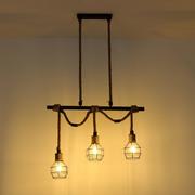 Lampy sufitowe - Globo Lighting 15419-3 - Żyrandol na lince VALERIE 3xE27/60W/230V - miniaturka - grafika 1
