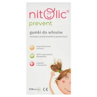 Problemy skórne - Pipi Nitolic Prevent Gumki przeciw wszom do włosów, 4 sztuki - miniaturka - grafika 1