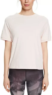 Koszulki sportowe damskie - ESPRIT Koszulka sportowa w kolorze jasnoróżowym - grafika 1