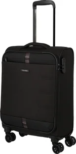 Walizka kabinowa Travelite Ruegen 55 cm czarna - Walizki - miniaturka - grafika 1
