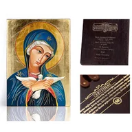 Ikony i obrazy sakralne - Ikona religijna Pneumatofora (Matka Boża niosąca Ducha Świętego) - miniaturka - grafika 1