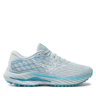 Buty sportowe damskie - Buty do biegania Mizuno Wave Inspire 20 J1GD244471 Szary - miniaturka - grafika 1