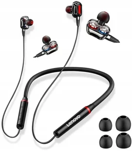 Lenovo HE05 PRO czarne - Słuchawki - miniaturka - grafika 1