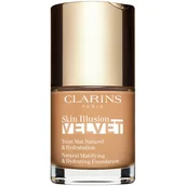 Podkłady do twarzy - Clarins Skin Illusion Velvet Podkład 30 ml - Nr 112 C - miniaturka - grafika 1