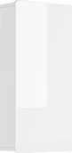 Szafki łazienkowe - Vicco Szafka łazienkowa Izan, 36.6 x 76.6 cm, Biały wysoki połysk - miniaturka - grafika 1