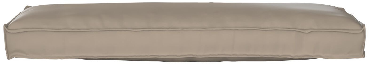 vidaXL Poduszka na palety dla ławki taupe 120x40x8 cm tkanina Oxford 42001643