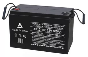 Akumulator Żelowy Agm 12V 100Ah Bezobsługowy Ups - Baterie do zasilaczy awaryjnych UPS - miniaturka - grafika 1