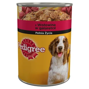 PEDIGREE Adult puszka 12x400g - mokra karma dla psów, z wołowiną w galaretce + Notes GRATIS - Mokra karma dla psów - miniaturka - grafika 5