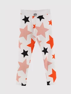 Legginsy - Original Marines Legginsy DCP3079F Biały Slim Fit - grafika 1