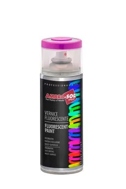 Spray Lakier fluorescencyjny Ambro-Sol pomarańczowy 400ml