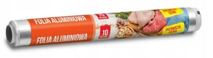 Folia Aluminiowa Gruba Rolka Spożywcza 10 m 28 cm - Folia, papier śniadaniowy, serwetki Folia Aluminiowa Gruba Rolka Spożywcza 10 m 28 cm - Folia, papier śniadaniowy, serwetki - miniaturka - grafika 1