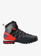 Buty trekkingowe damskie - Buty podejściowe Dolomite Crodarossa Pro GTX 2.0 - black/fiery red - miniaturka - grafika 1
