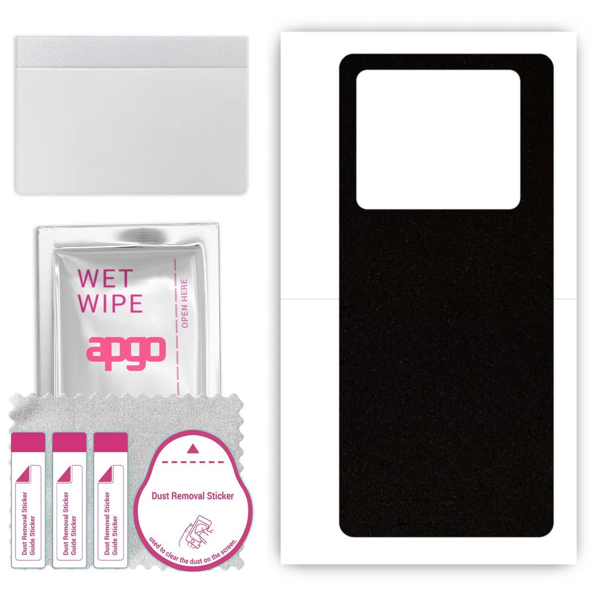 Folia naklejka skórka strukturalna na TYŁ Zamsz do Infinix Note 40 Pro - Zamsz Czarny - apgo SKINS