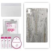 Akcesoria do tabletów i e-booków - folia naklejka skórka strukturalna na TYŁ do Blackview Tab 11 - Beton Złote Paski - apgo SKINS - miniaturka - grafika 1