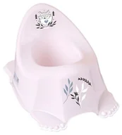 Nocniki - TEGA BABY nocnik antypoślizgowy pozytywka Lis jasno różowy - miniaturka - grafika 1
