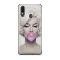 Etui i futerały do telefonów - Etui na telefon Huawei P20 Lite - etui na telefon komórkowy z motywem i optymalną ochroną TPU silikonowe etui Case Cover etui ochronne - guma do żucia różowa - miniaturka - grafika 1