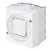 Gniazdka elektryczne - Berker pojedynczy Karlik Elektrotechnik Senior WHS1 - miniaturka - grafika 1