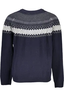 NIEBIESKI SWETER MĘSKI GANT - Swetry męskie - miniaturka - grafika 2
