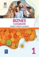 Podręczniki dla szkół zawodowych - Biznes i zarządzanie. Karty pracy. Klasa 1. Zakres podstawowy. Liceum ogólnokształcące - miniaturka - grafika 1