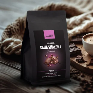 Kawa smakowa Naturalna Czekolada ziarnista - Cappuccino i kawy smakowe - miniaturka - grafika 1