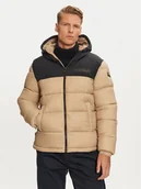 Kurtki męskie - Napapijri Kurtka zimowa A-Hornelen NP0A4GLL Beżowy Regular Fit - miniaturka - grafika 1