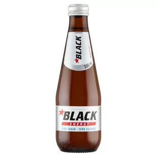 Black Energy Zero Sugar Gazowany napój energetyzujący bez cukru 300 ml - Napoje energetyczne i izotoniczne - miniaturka - grafika 1