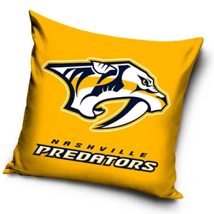Poduszka Official Merchandise  Polštářek NHL Nashville Predators Yellow - Gadżety dla kibiców - miniaturka - grafika 1