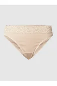 Majtki damskie - Figi z bawełny z koronką model Moments - Hanro - miniaturka - grafika 1