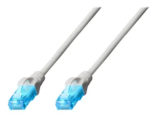 Digitus Professional Patch cord UTP kat. 5e 0,25m PVC szary DK-1512-0025 - Patchcordy - miniaturka - grafika 3
