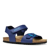 Buty dla chłopców - Sandały Geox J Ghita Boy J028LB 000BC C4380 D Niebieski - miniaturka - grafika 1