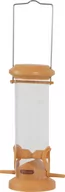 Karmniki dla ptaków - ZOLUX Karmnik plastikowy SILO 2 żerdki kol. miodowy - miniaturka - grafika 1