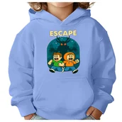 Bluzy dla dziewczynek - BLUZA DZIECIĘCA Z KAPTUREM 99 NOCY W LESIE ROBLOX 134-140 PREZENT - miniaturka - grafika 1