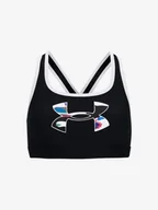 Biustonosze - Biustonosz damski Under Armour G Crossback Graphic-BLK XL - miniaturka - grafika 1