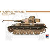Modele do sklejania - Pz.Kpfw.IV Ausf.F2 (G) North Africa 1942 1:72 Hobby 2000 72702 - miniaturka - grafika 1