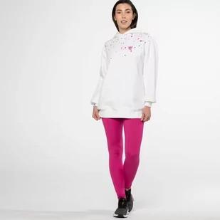 WMS Hoodie QG White M - Bluzy sportowe damskie - miniaturka - grafika 1