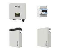 Akcesoria do kolektorów i fotowoltaiki - Zestaw solarny: 10kW SOLAX inwerter 3f + 17,4 kWh TRIPLE Power baterie + elektrometr 3f - miniaturka - grafika 1