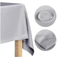 Obrusy i serwetki - Obrus 120x220 Plamoodporny Klasyczny Elegant Szary - miniaturka - grafika 1