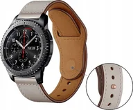 Akcesoria do smartwatchy - PASEK Skórzany DO SAMSUNG GALAXY WATCH GEAR S3 46m - miniaturka - grafika 1