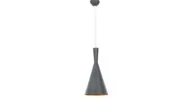 Lampy sufitowe - Lumina Deco Deco LAMPA WISZĄCA LOFT INDUSTRIALNA GRANIT FOGGI 12C LDP 7712-C (GR) - miniaturka - grafika 1