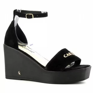 Sandały damskie na koturnie CARINII - Carinii - Sandały damskie - miniaturka - grafika 1